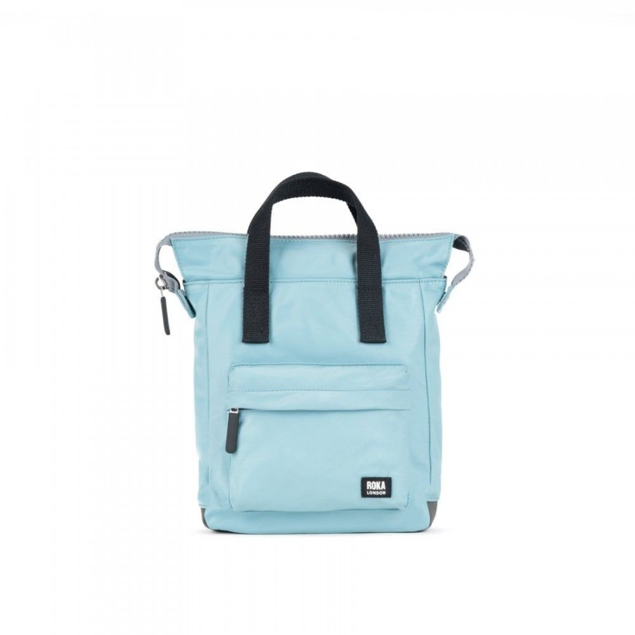 Bags Roka London | Black Label Bantry B Small Recycled Nylon Spearmint