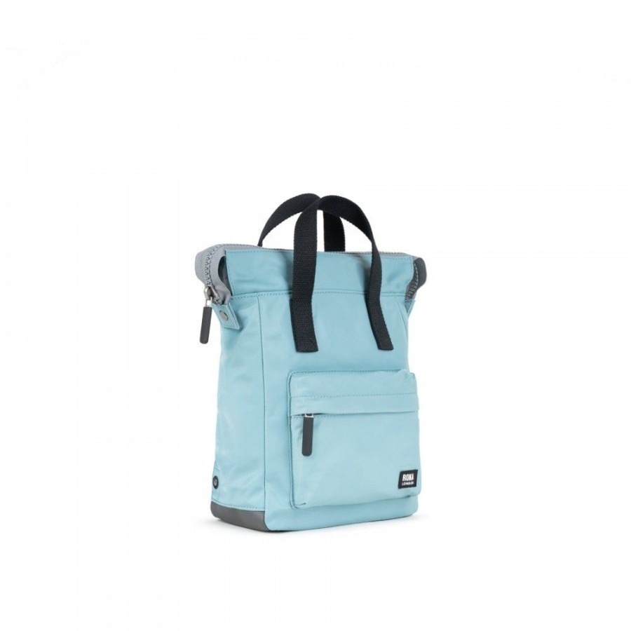 Bags Roka London | Black Label Bantry B Small Recycled Nylon Spearmint