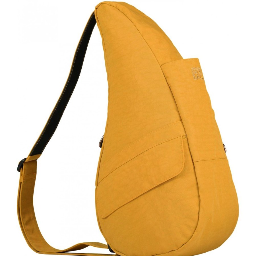 Bags Healthy Back Bag | 6303-Sn Saffron Textured Nylon Small