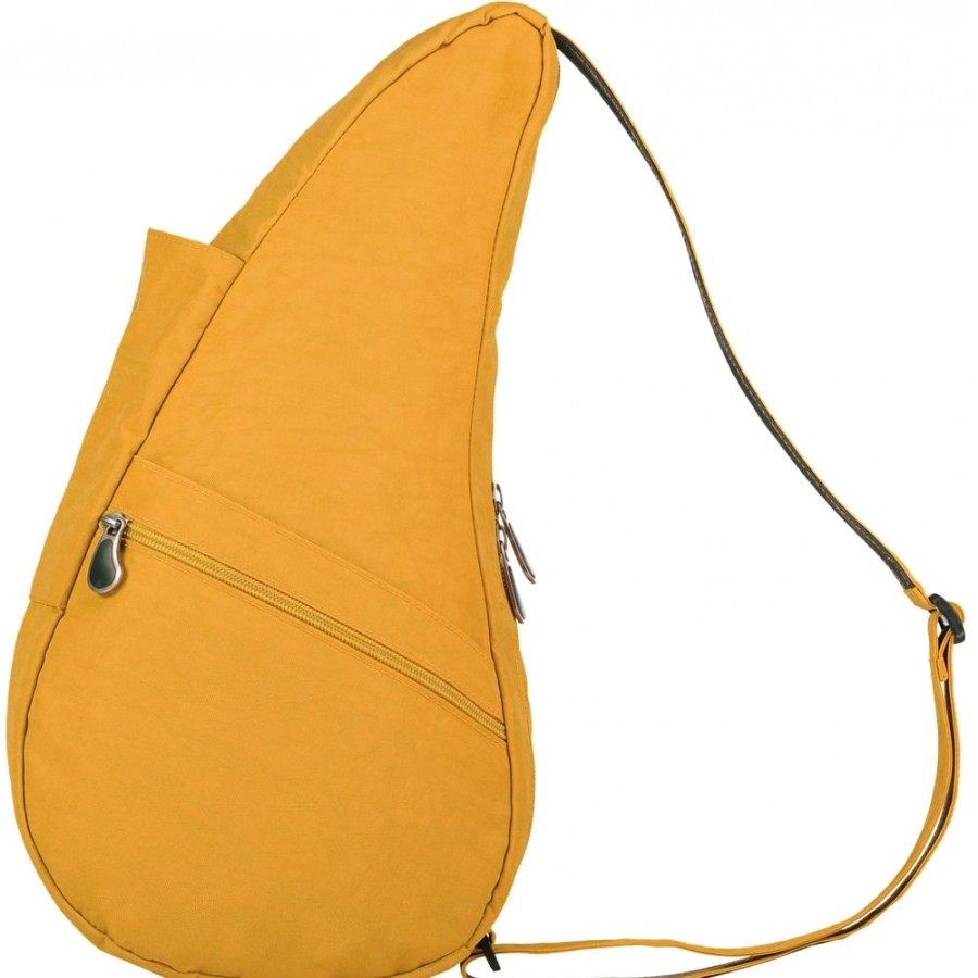 Bags Healthy Back Bag | 6303-Sn Saffron Textured Nylon Small