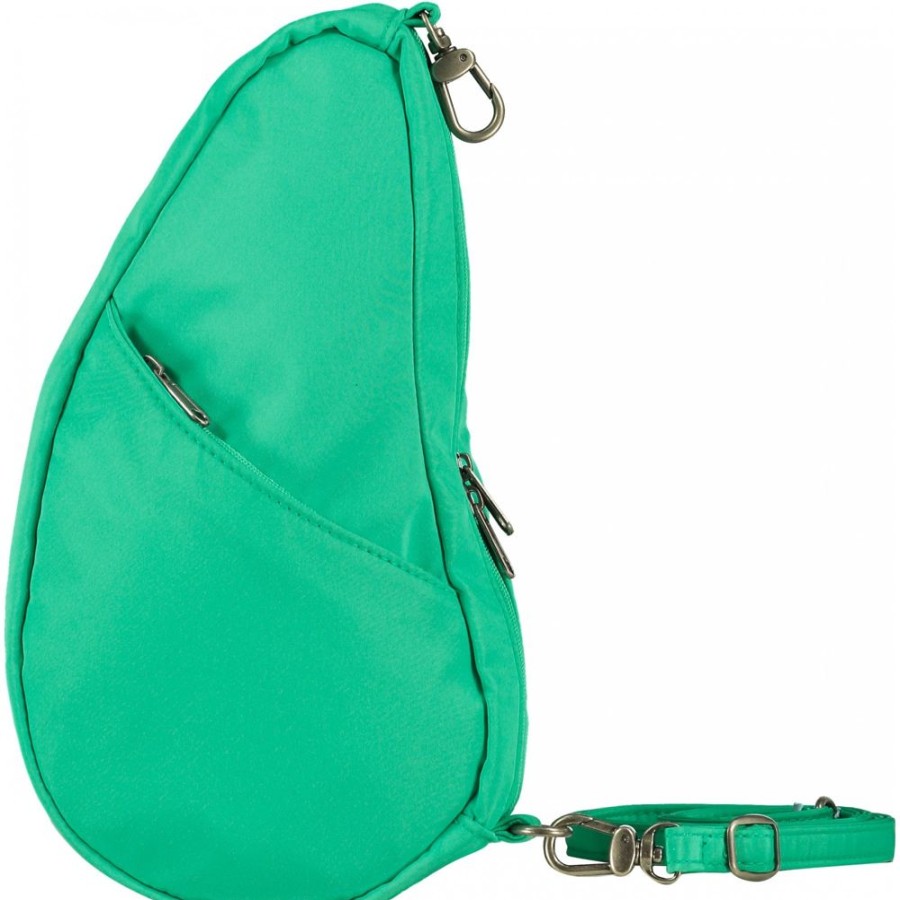 Bags Healthy Back Bag | 7100Lg-Tg Tropical Green Microfibre Baglett