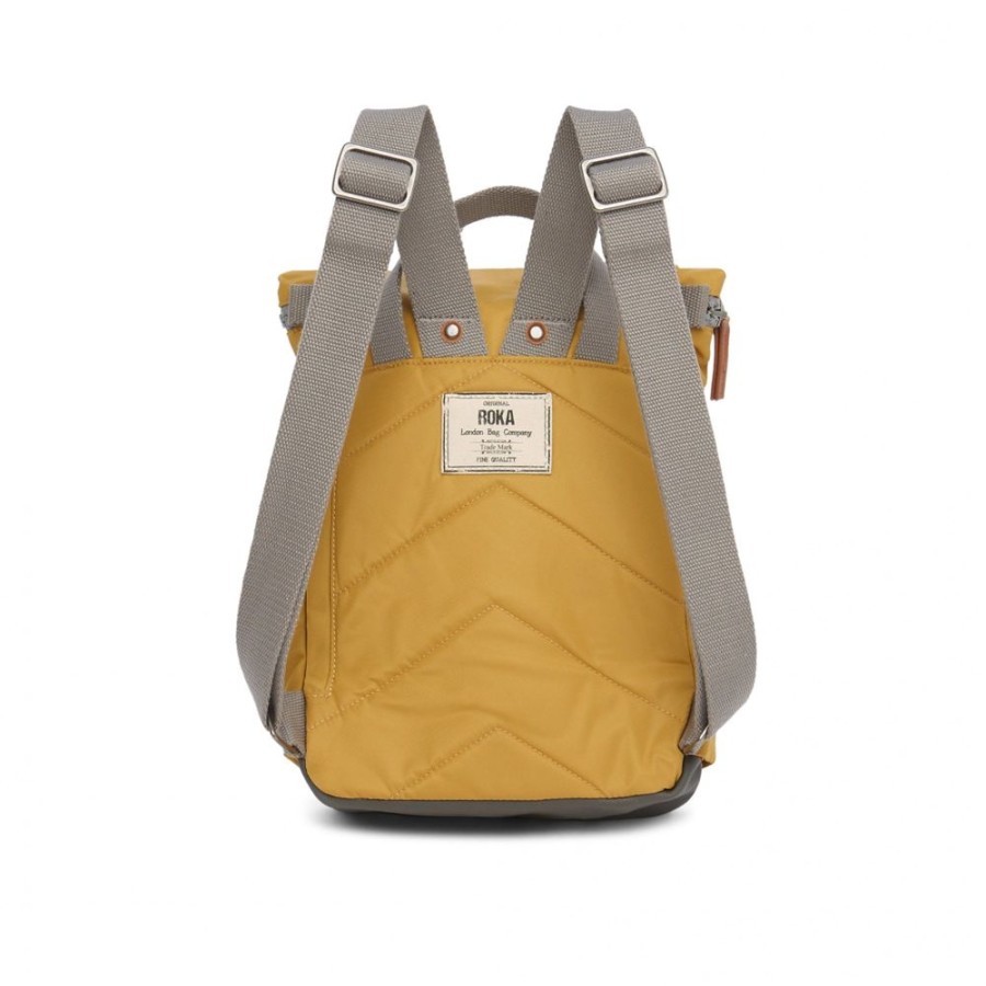 Bags Roka London | Canfield B Small Sustainable Nylon Corn