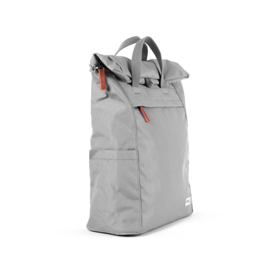 Bags Roka London | Finchley A Large Sustainable Canvas Stormy