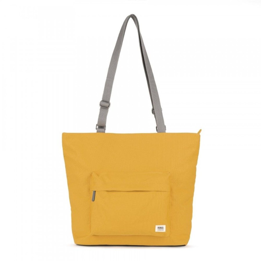 Bags Roka London | Trafalgar B Recycled Canvas Flax