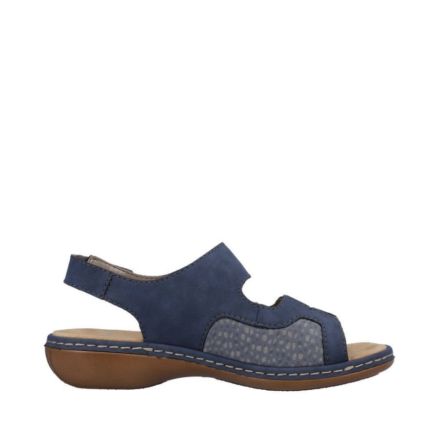 Womens Rieker | 65989-15 Blue