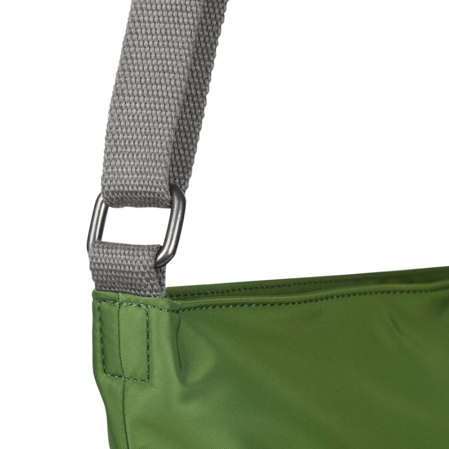 Bags Roka London | Kennington B Medium Sustainable Nylon Avocado