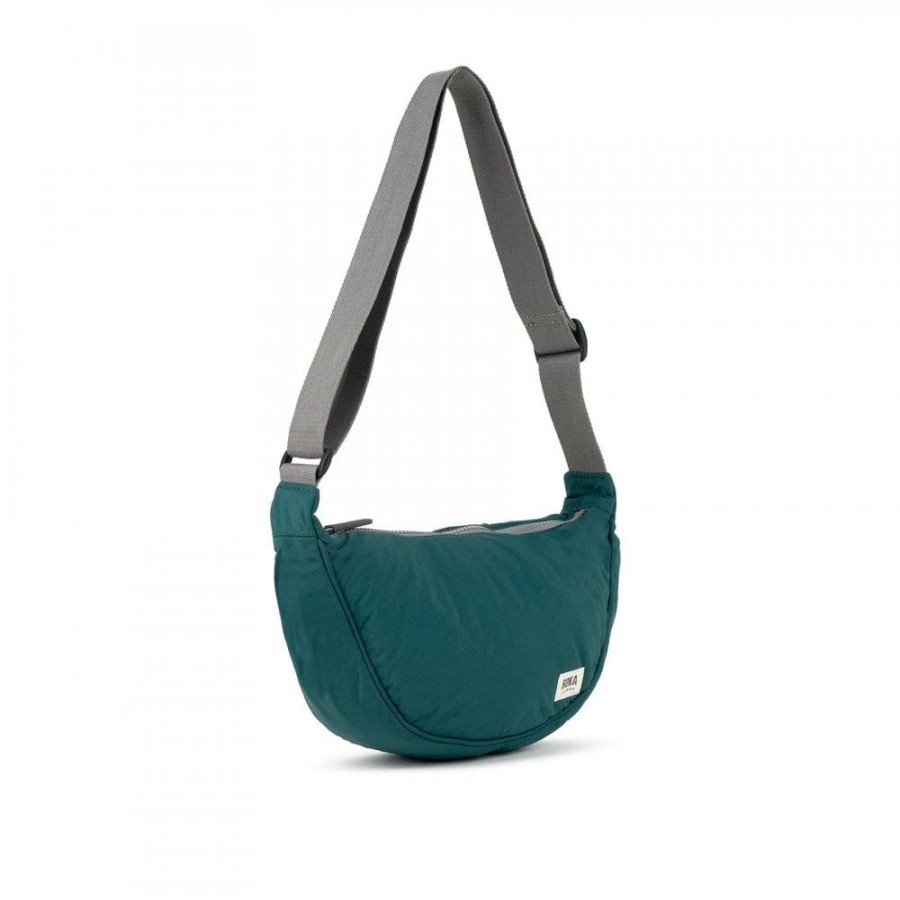 Bags Roka London | Farringdon Recycled Taslon Teal