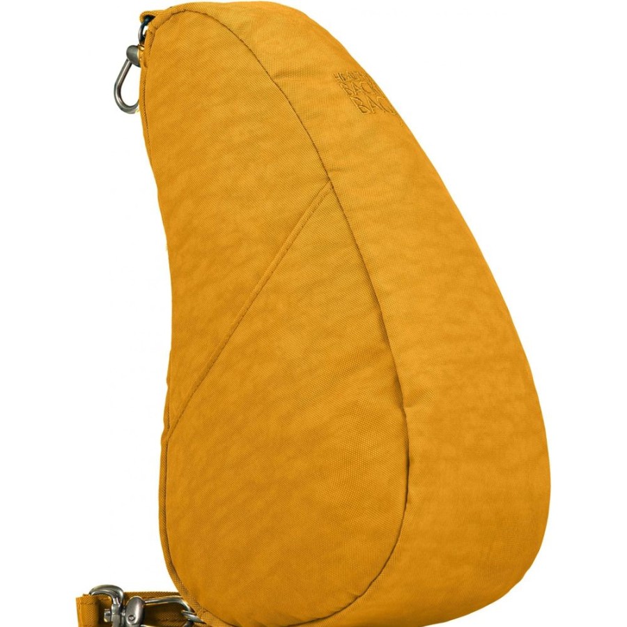 Bags Healthy Back Bag | 6100Lg-Sn Saffron Textured Nylon Baglett