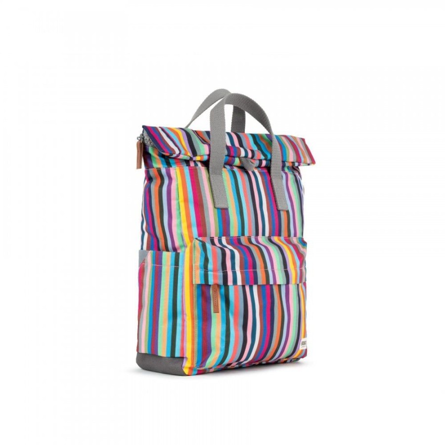 Bags Roka London | Canfield B Medium Sustainable Multi Stripe