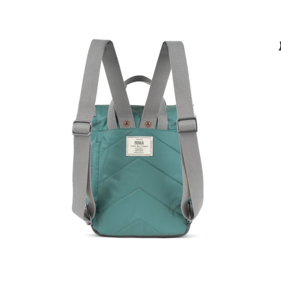 Bags Roka London | Canfield B Small Recycled Nylon Sage