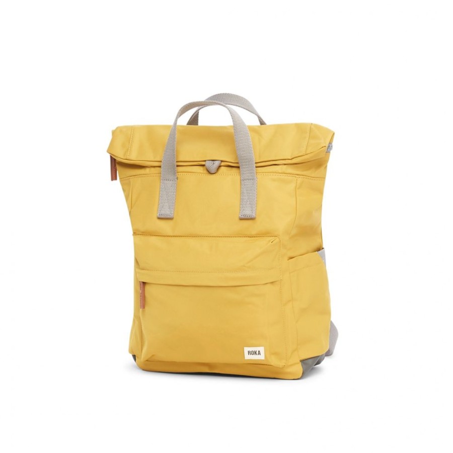 Bags Roka London | Canfield B Medium Sustainable Nylon Corn