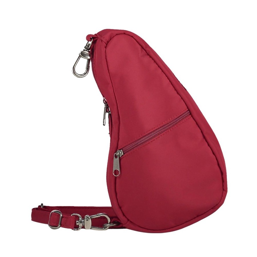 Bags Healthy Back Bag | 7100-Rd Red Microfibre Mini Baglett