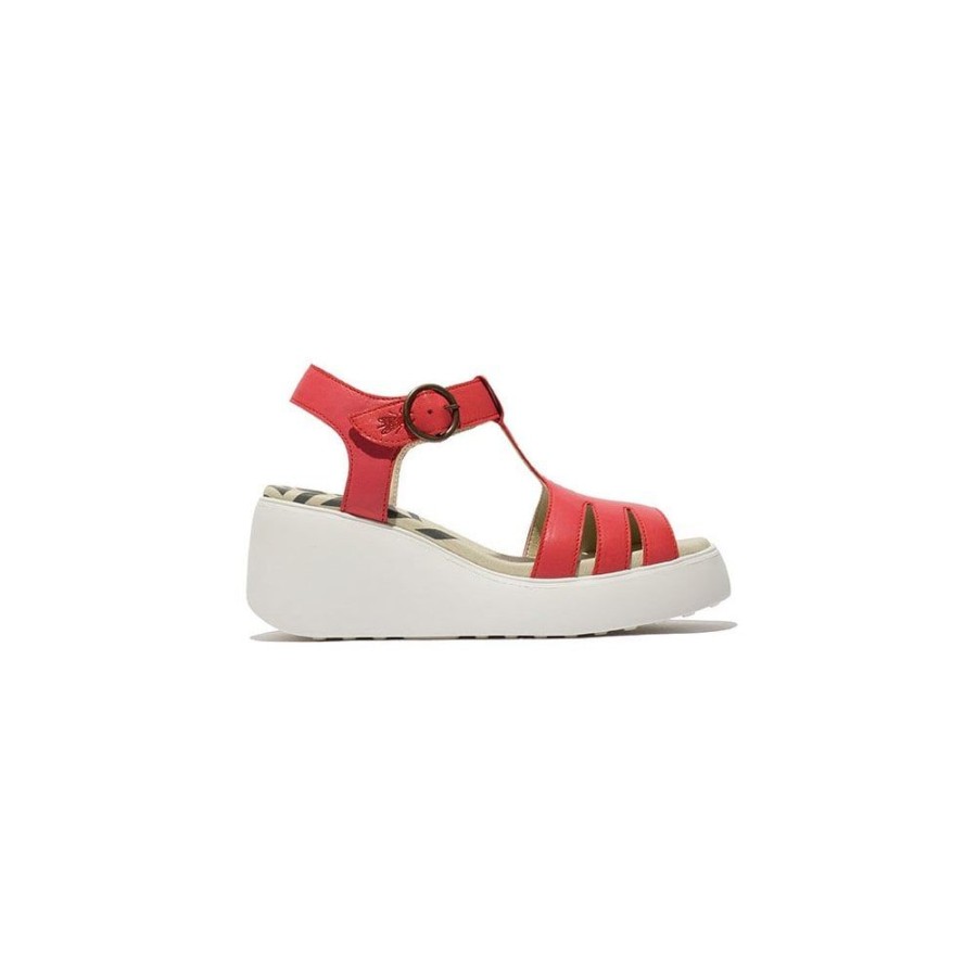 Womens Fly London | Duma Red