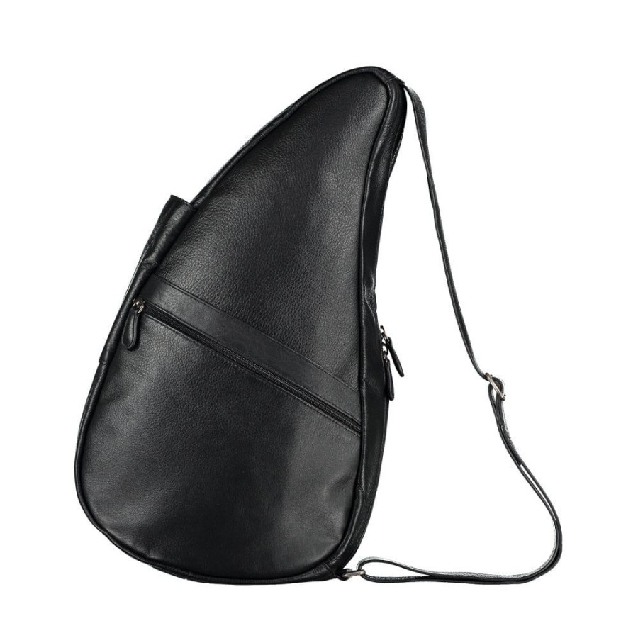 Bags Healthy Back Bag | 5304-Bk Black Leather Medium