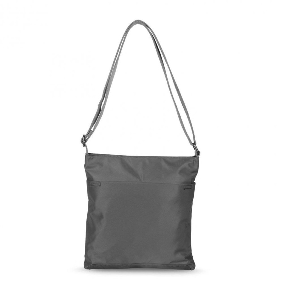 Bags Roka London | Kennington B Medium Sustainable Nylon Graphite