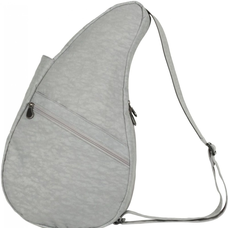 Bags Healthy Back Bag | 6304-Rg Rocket Grey Textured Nylon Medium