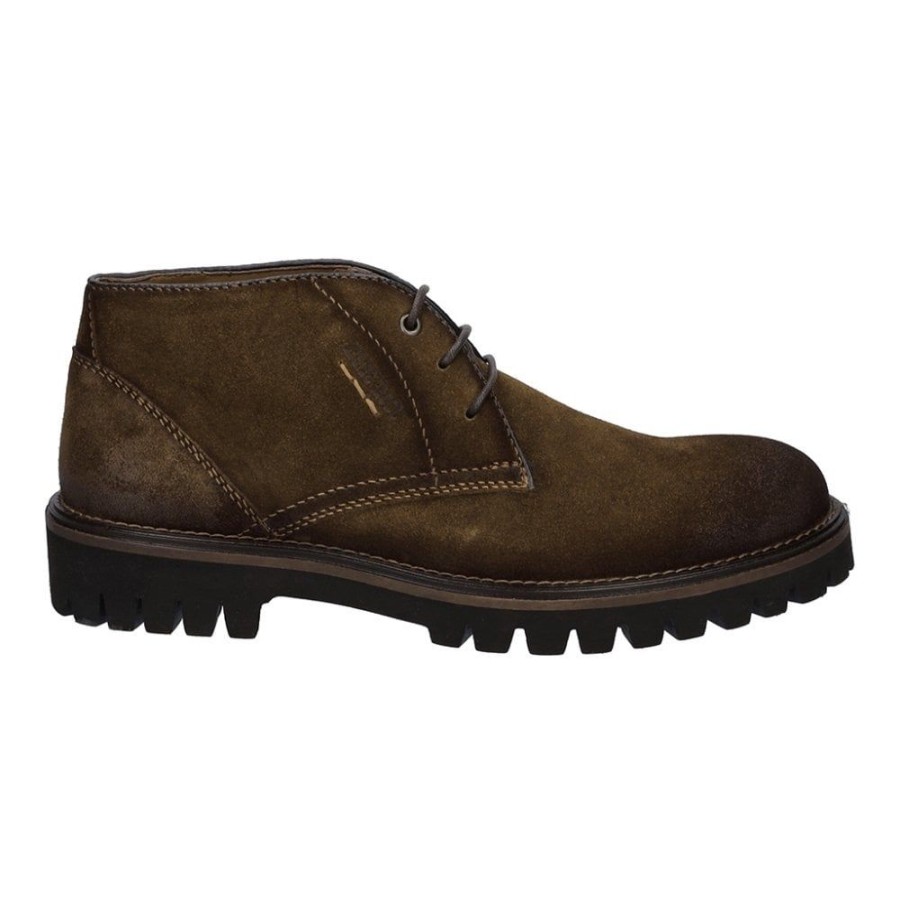 Mens Josef Seibel | Romed 03 Suede Brown