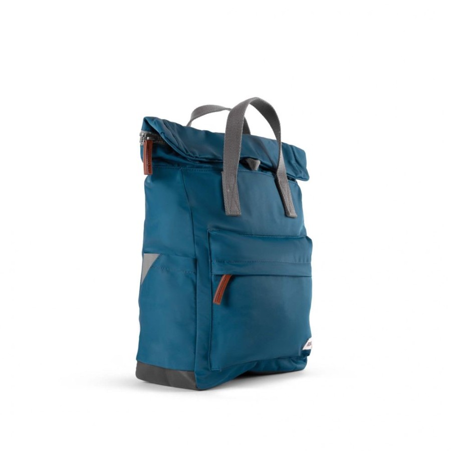 Bags Roka London | Canfield B Medium Sustainable Nylon Marine