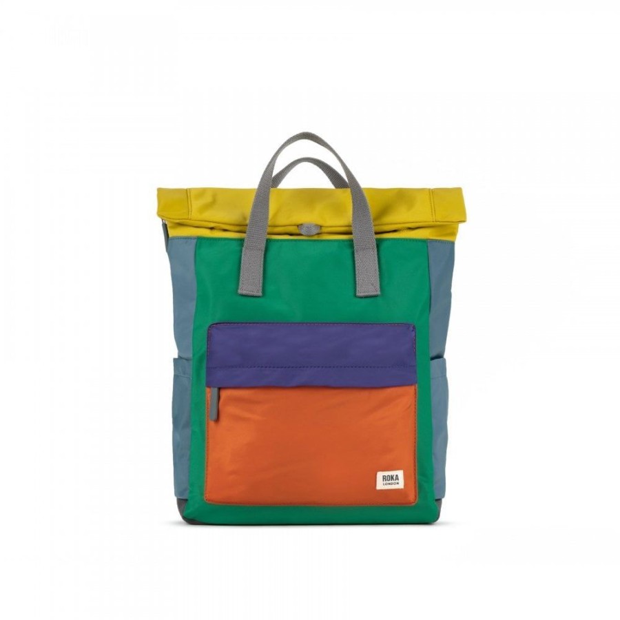 Bags Roka London | Creative Waste Edition 4 Canfield B Medium Recycled Nylon