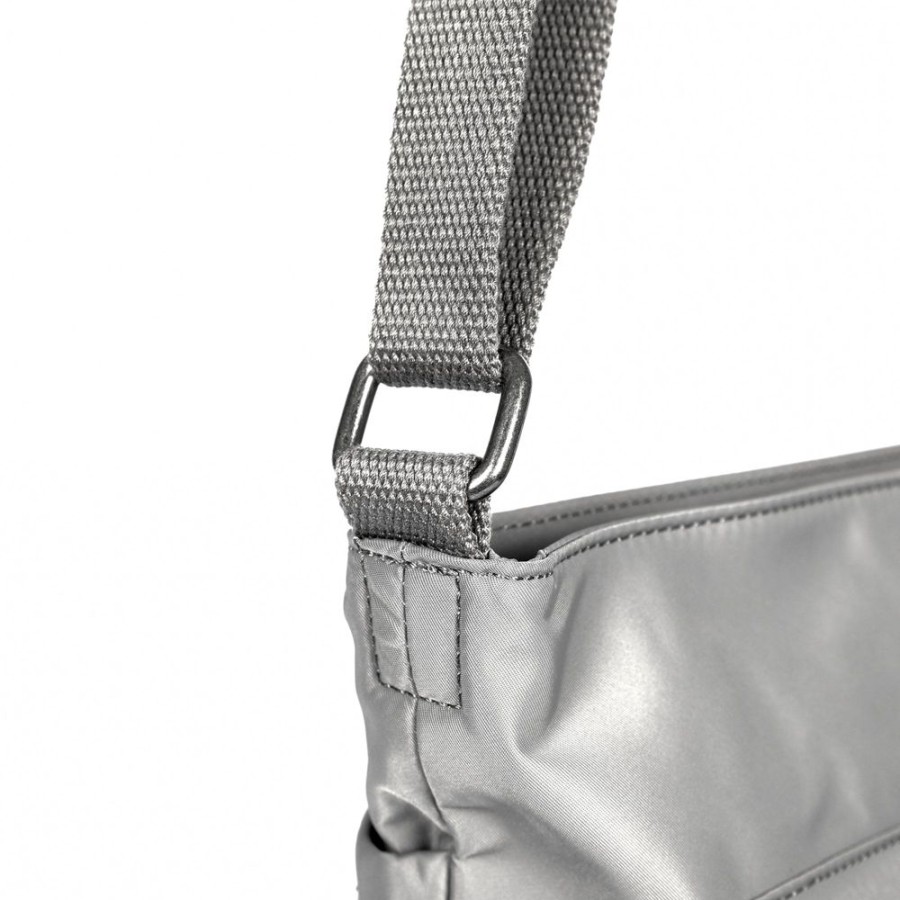 Bags Roka London | Kennington B Medium Sustainable Nylon Stormy