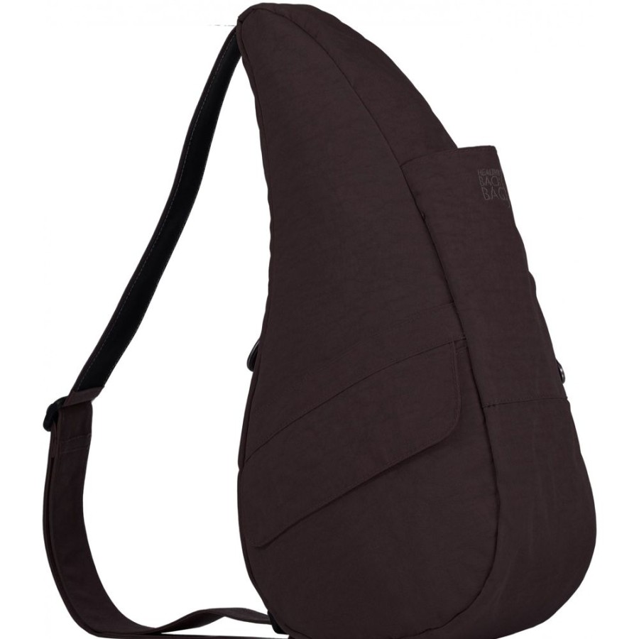 Bags Healthy Back Bag | 6304-Ra Raisin Textured Nylon Medium