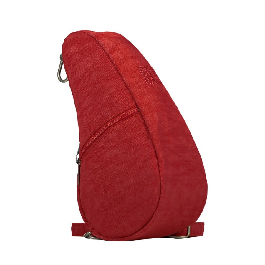 Bags Healthy Back Bag | 6100-Cr Crimson Textured Nylon Mini Baglett