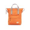 Bags Roka London | Bantry B Small Sustainable Nylon Burnt Orange