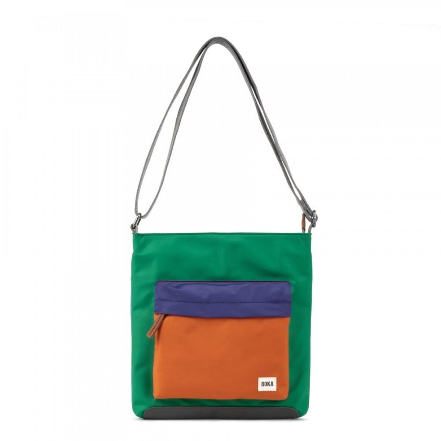 Bags Roka London | Creative Waste Edition 4 Kennington B Medium Recycled Nylon