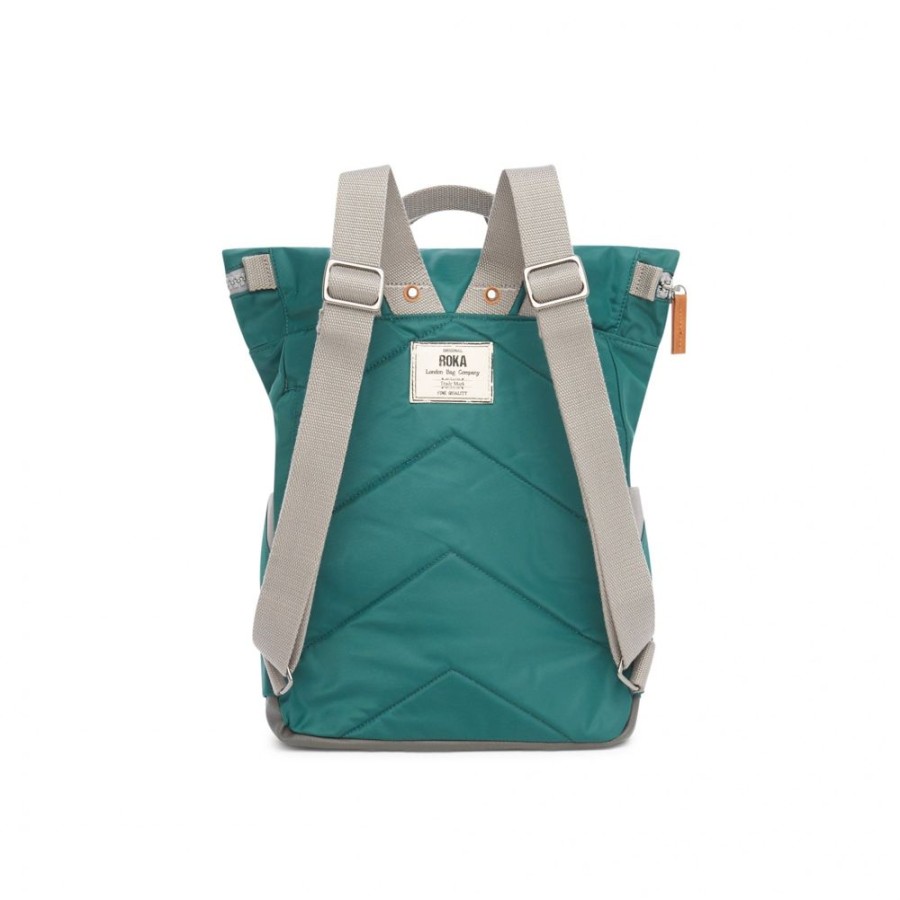 Bags Roka London | Canfield B Medium Recycled Nylon Teal