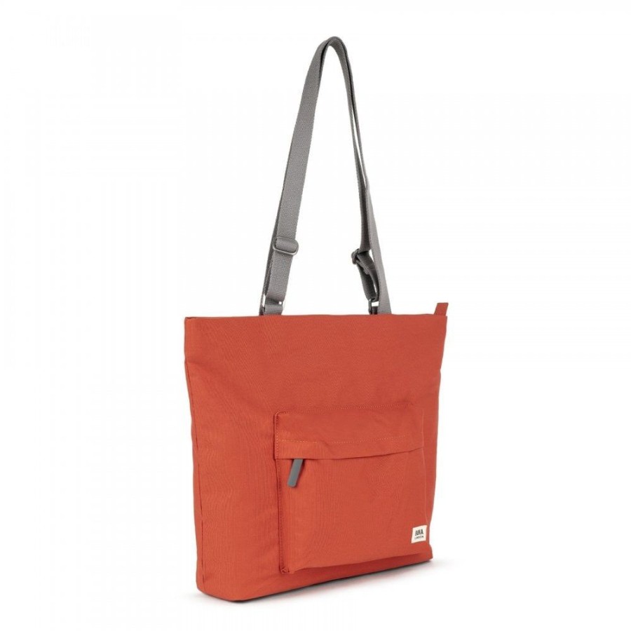 Bags Roka London | Trafalgar B Recycled Canvas Rooibos