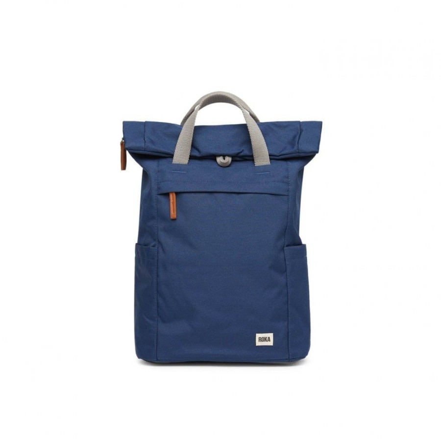 Bags Roka London | Finchley A Large Sustainable Canvas Mineral