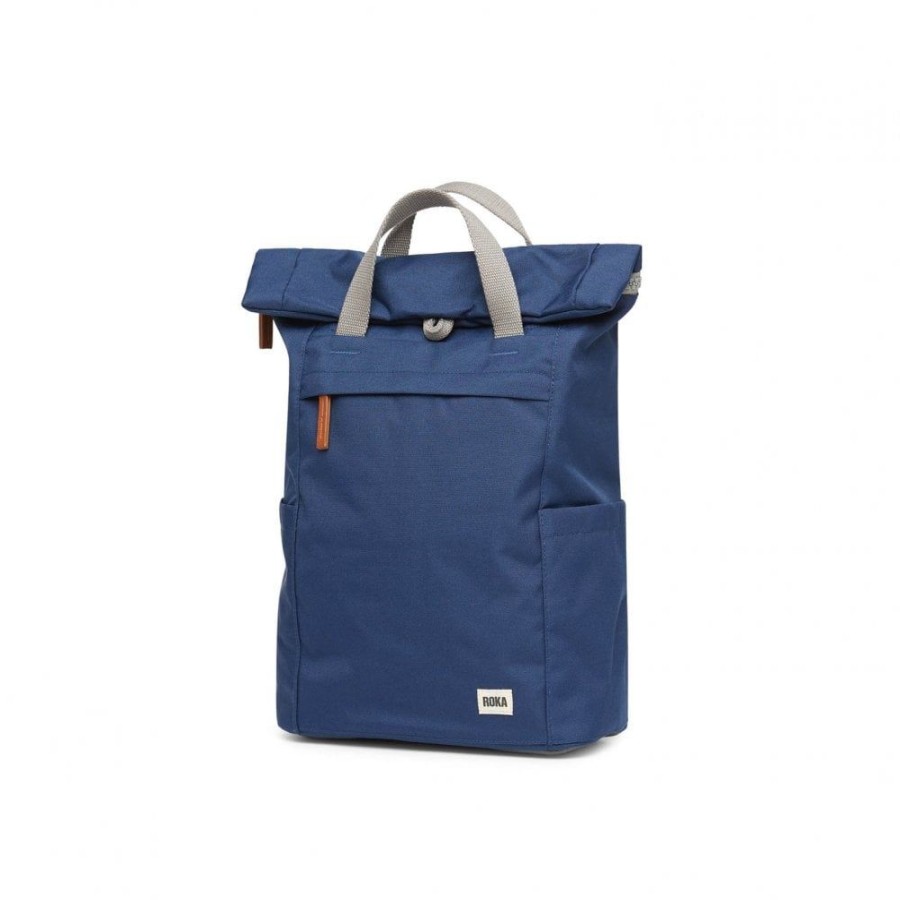 Bags Roka London | Finchley A Large Sustainable Canvas Mineral