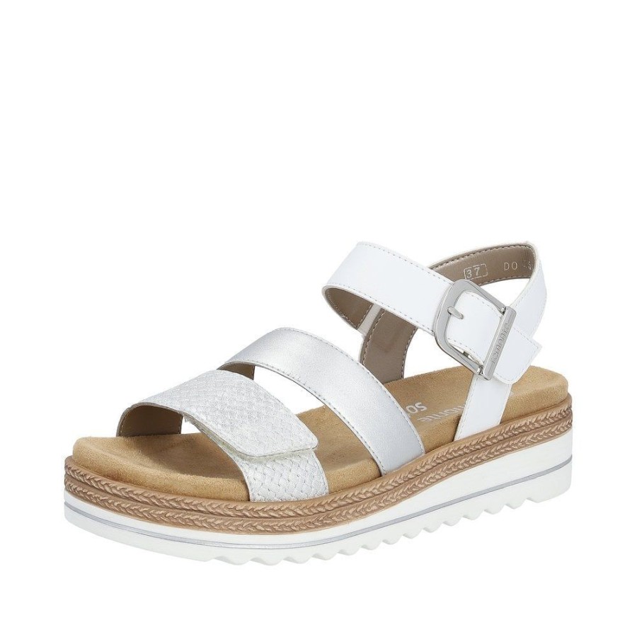 Womens Remonte | D0Q55-90 White