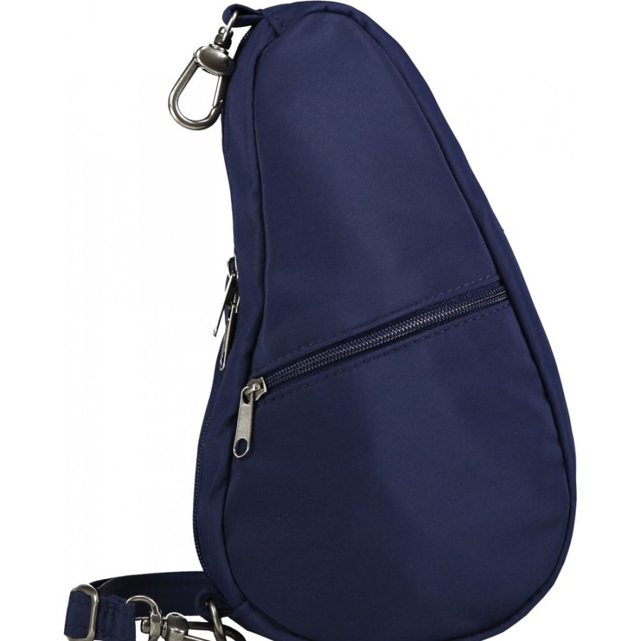 Bags Healthy Back Bag | 7100 Nv Navy Microfibre Mini Baglett