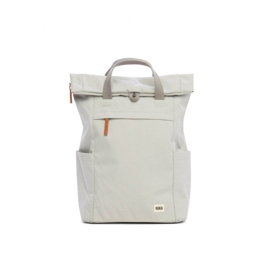 Bags Roka London | Finchley A Small Sustainable Canvas Mist