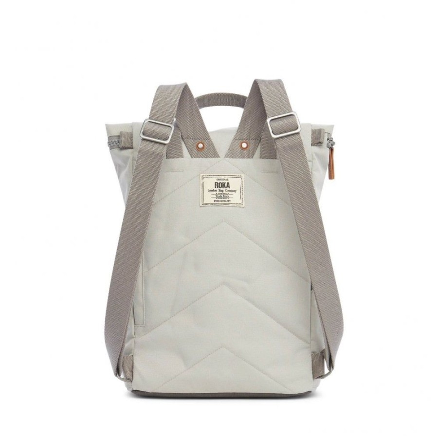 Bags Roka London | Finchley A Small Sustainable Canvas Mist