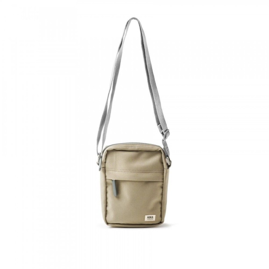 Bags Roka London | Bond Recycled Canvas Coriander