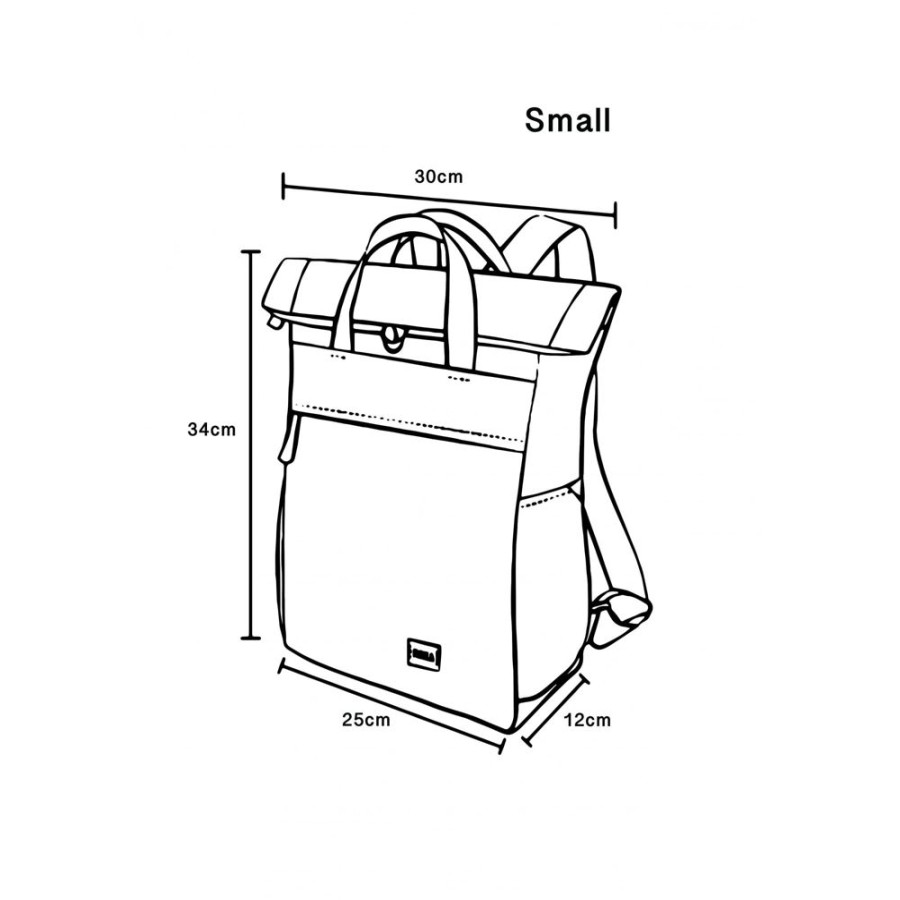 Bags Roka London | Finchley A Small Sustainable Flax