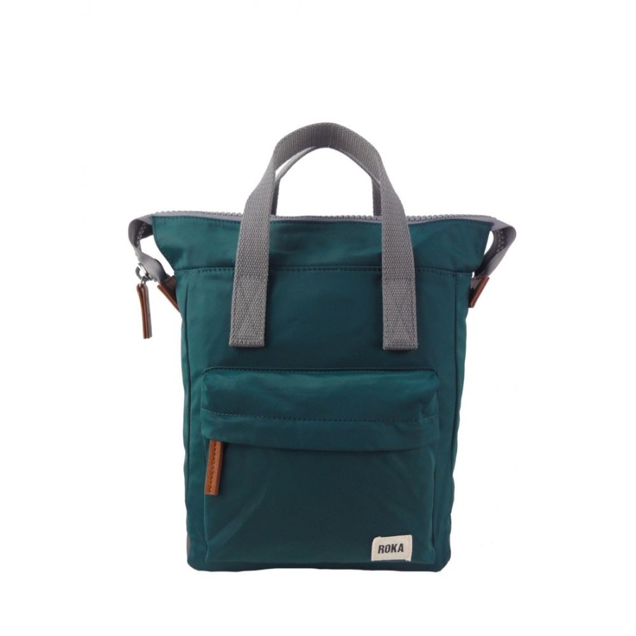 Bags Roka London | Bantry B Small Recycled Nylon Teal