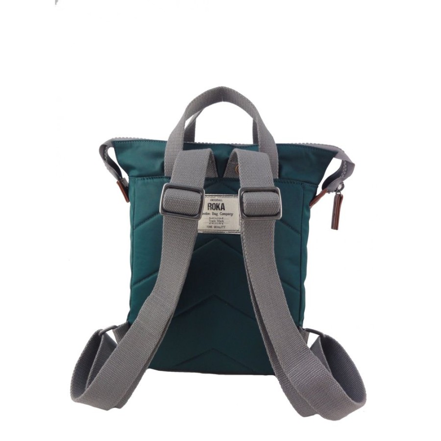 Bags Roka London | Bantry B Small Recycled Nylon Teal